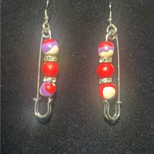 Delta themed earrings